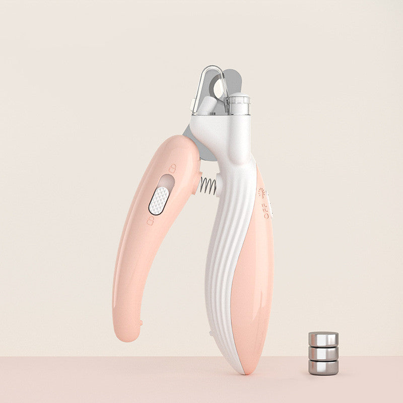 Illuminate Your Pet's Grooming Routine with Our LED Electric Nail Clippers for Dogs and Cats