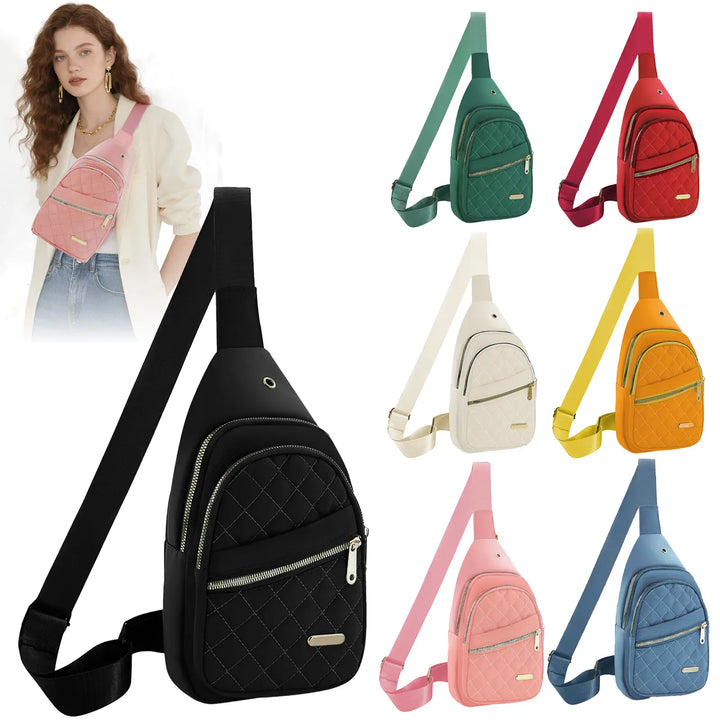Small Sling Bakpack Crossbody Bags for Women Chest Bag Cross Body Bag Fanny Pack for Outdoors Hiking Traveling,Crossbody Small Sling Backpack Sling Bag for Women Men,Mother&